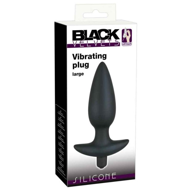 Black Velvets Vibr.Plug large