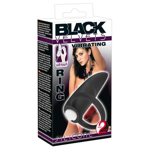 Black Velvets Vibrating Ring