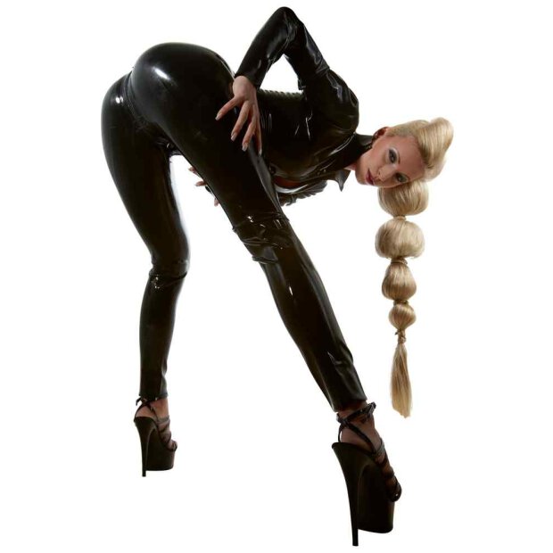 Latex Catsuit black S
