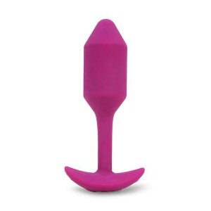 B-Vibe - Vibrating Snug Plug M Rose