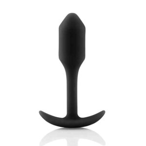 B-Vibe Snug Butt Plug 1 Black