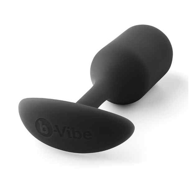B-Vibe Snug Butt Plug 2 Black