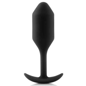 B-Vibe Snug Butt Plug 2 Black