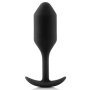 B-Vibe - Snug Butt Plug 2 Black 3 cm