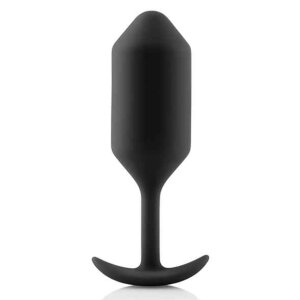 B-Vibe Snug Butt Plug 3 Black