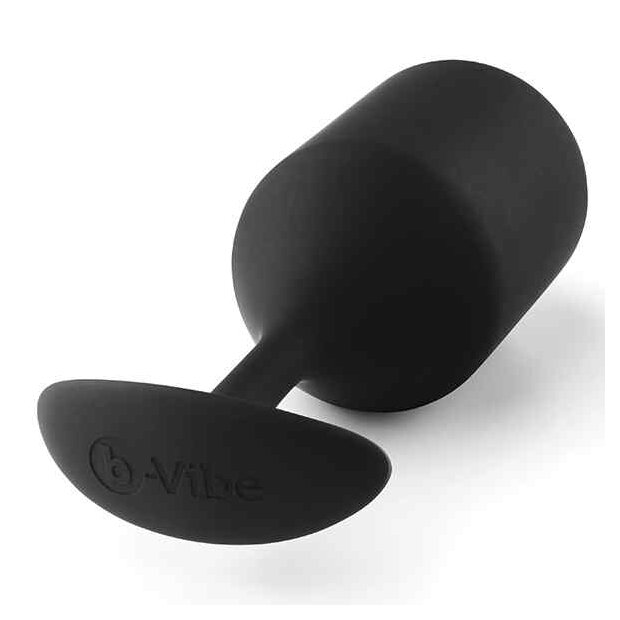 B-Vibe - Snug Butt Plug 5 Black 5,1 cm