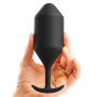 B-Vibe - Snug Butt Plug 5 Black 5,1 cm