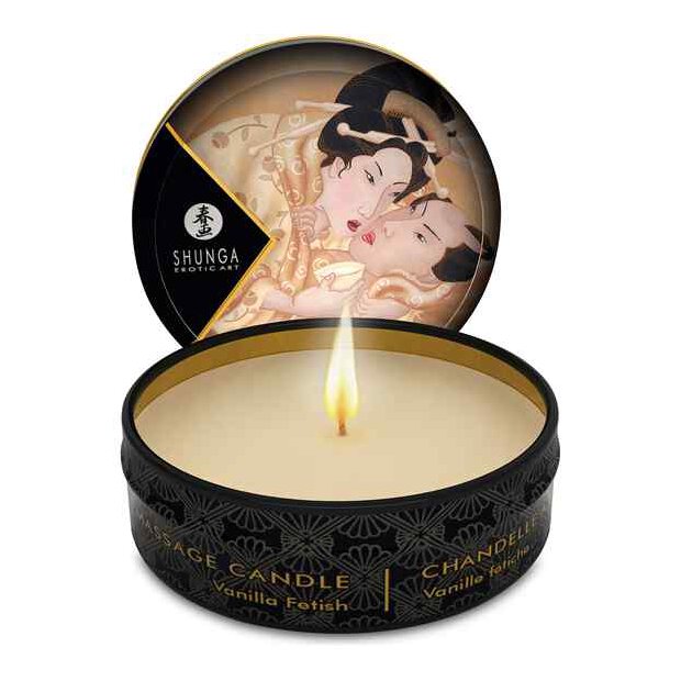Shunga Mini Massage Candle Vanilla Fetish 30 ml