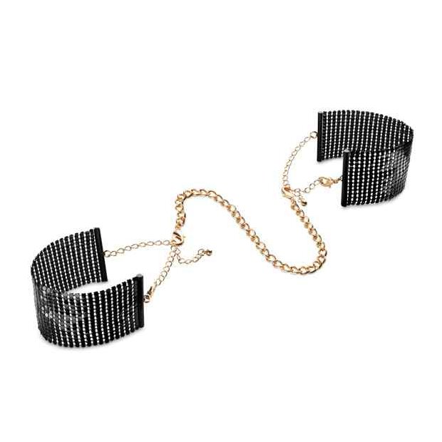Bijoux Indiscrets Desir Metallique Cuffs Black
