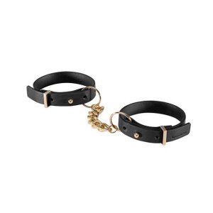 Bijoux Indiscrets Maze Thin Handcuffs Black