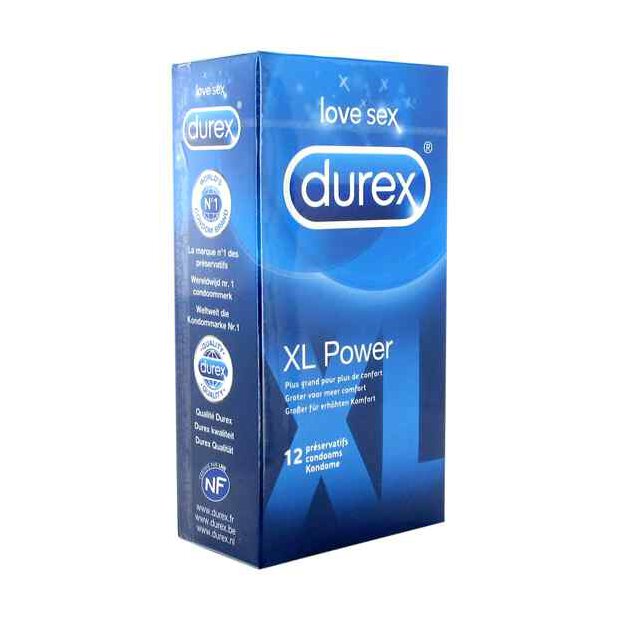 Durex - XL Power Condoms 12 pcs