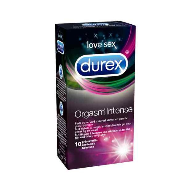 Durex Intense Orgasmic Condoms 10 pcs