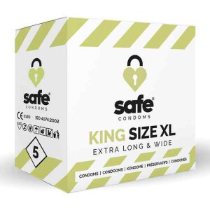 SAFE - Condoms King Size XL (5 pcs)