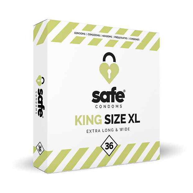 SAFE - Condoms King Size XL (36 pcs)