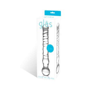 Glas - Joystick Clear Glass Dildo
