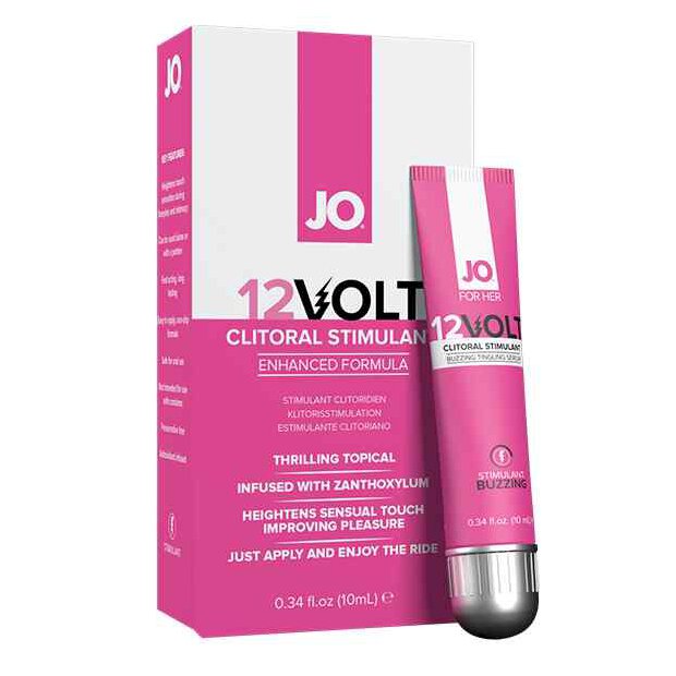 System JO For Her Clitoral Serum Buzzing 12Volt 10 ml