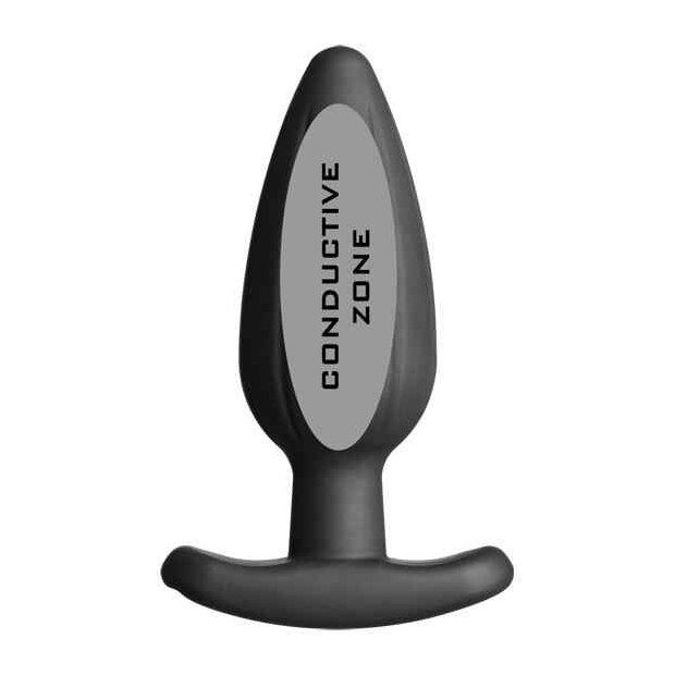 ElectraStim - Silicone Noir Rocker Butt Plug Large