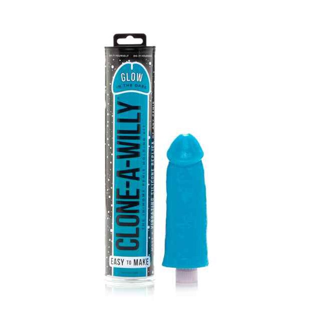 Clone-A-Willy - Kit Glow-in-the-Dark Blue