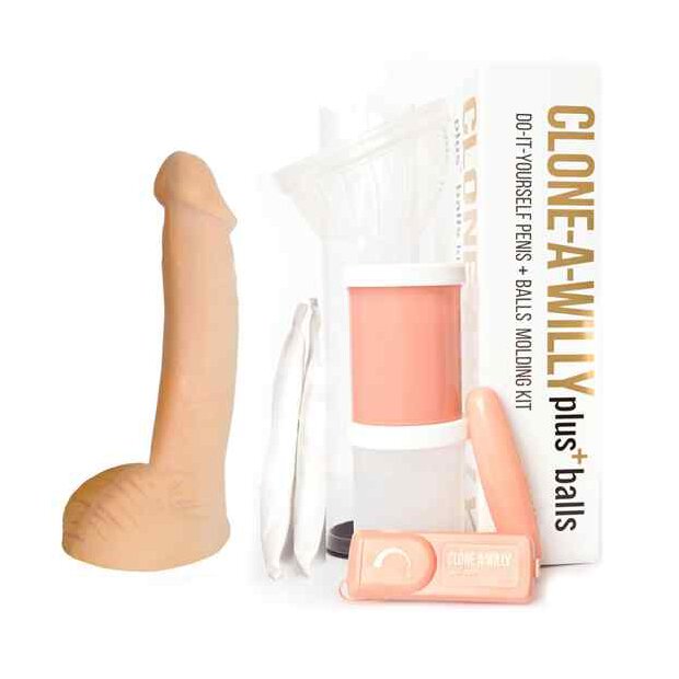 Clone-A-Willy Kit Including Balls Nude