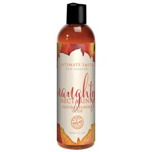 Intimate Earth - Natural Flavors Glide Naughty Nectarines...