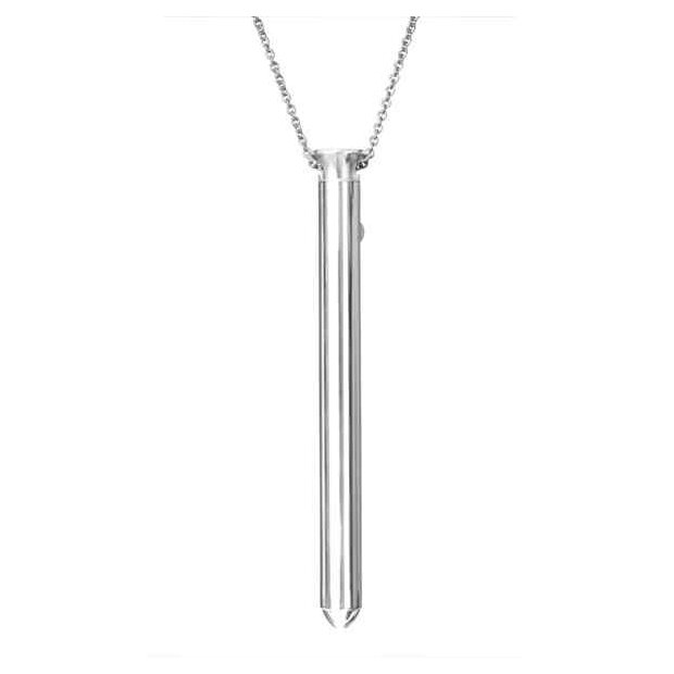Crave - Vesper Vibrator Necklace Silver