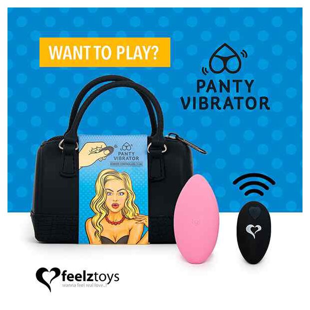 Feelztoys - Panty Vibe Remote Controlled Vibrator Pink