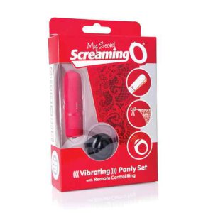 The Screaming O - Remote Control Panty Vibe Red