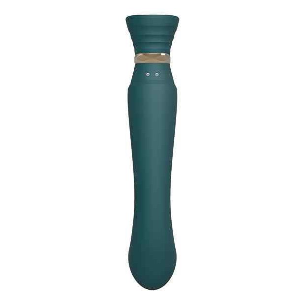 Zalo Queen Set G-Spot Pulsewave Vibrator Jewel Green