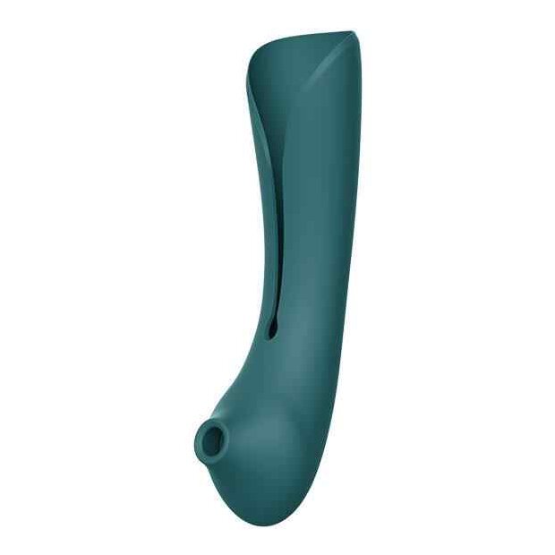 Zalo Queen Set G-Spot Pulsewave Vibrator Jewel Green