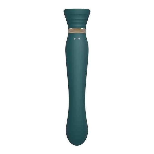Zalo Queen Set G-Spot Pulsewave Vibrator Jewel Green