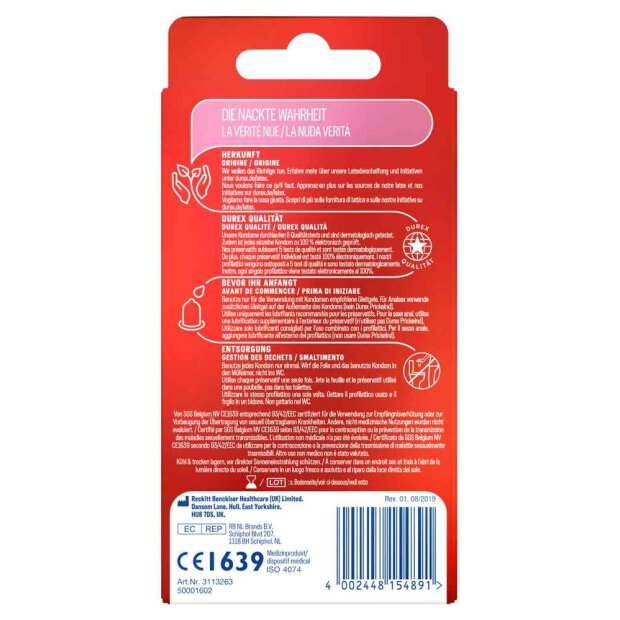 Durex Gefühlsecht Classic 20er