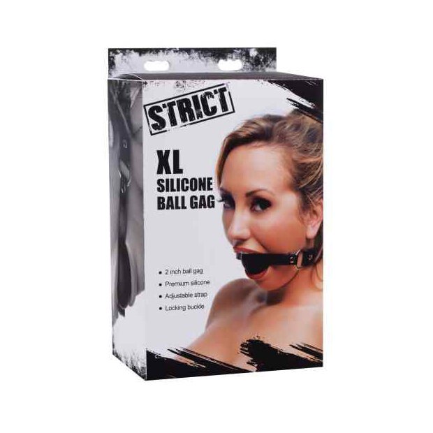 Strict XL 2 Inch Silicone Ball Gag