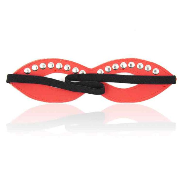 Mask Eyes Only Red with Studs