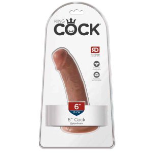 King Cock - Dildo Tan 17 cm