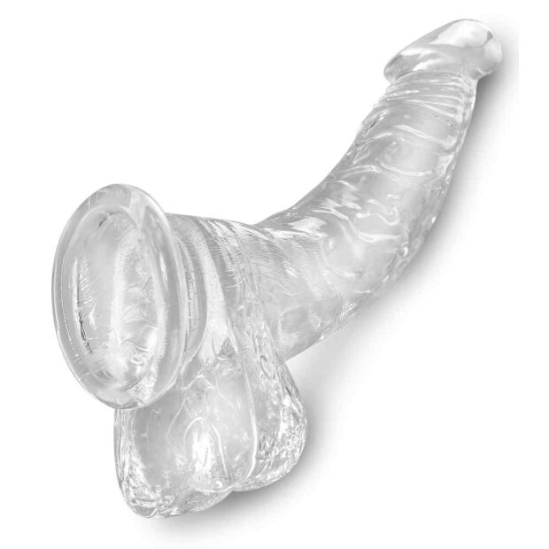 King Cock - Clear Cock with Balls 22cm