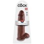 King Cock - with Balls Brown 30,5 cm