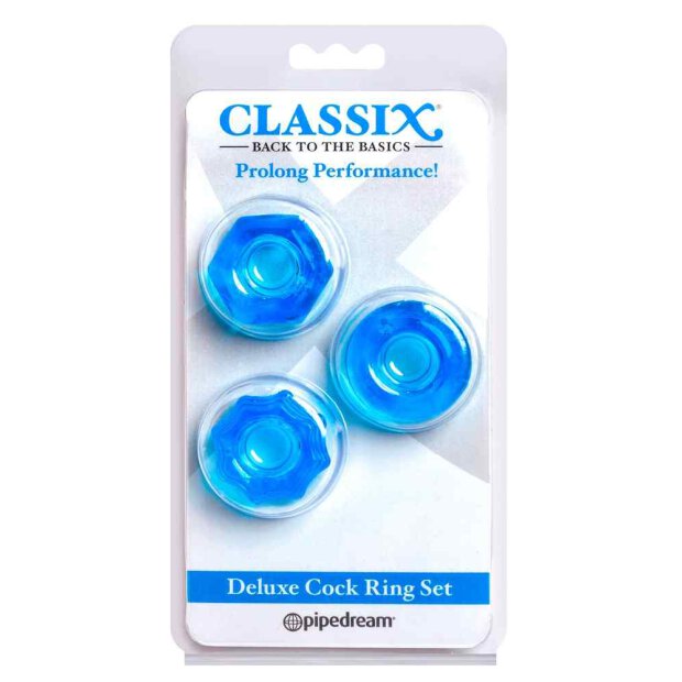 Classix Deluxe Cock Ring Set