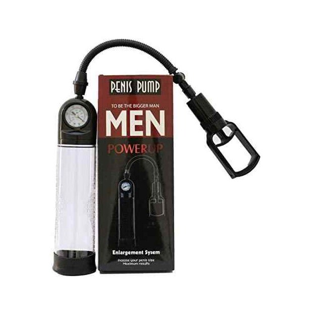 proExtender Penispump Men Power-Up with piston handle and pressure display