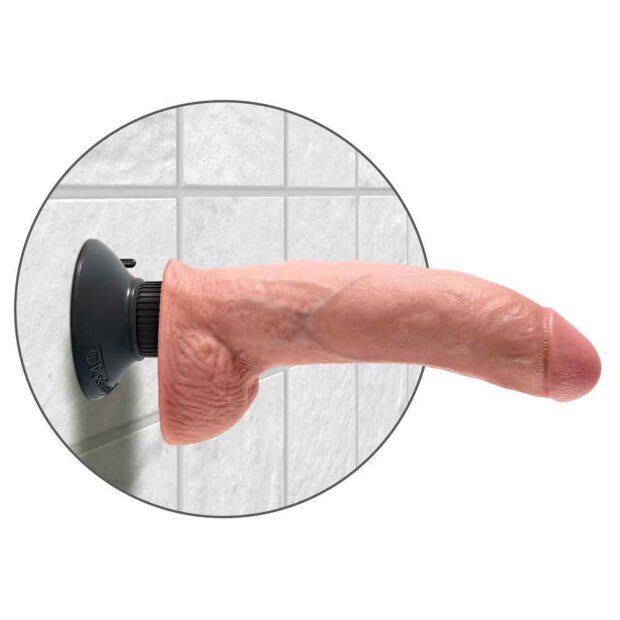 KC 9" Vibrating Cock with Ball