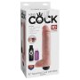 King Cock 10" Squirting Cock with Balls Flesh
