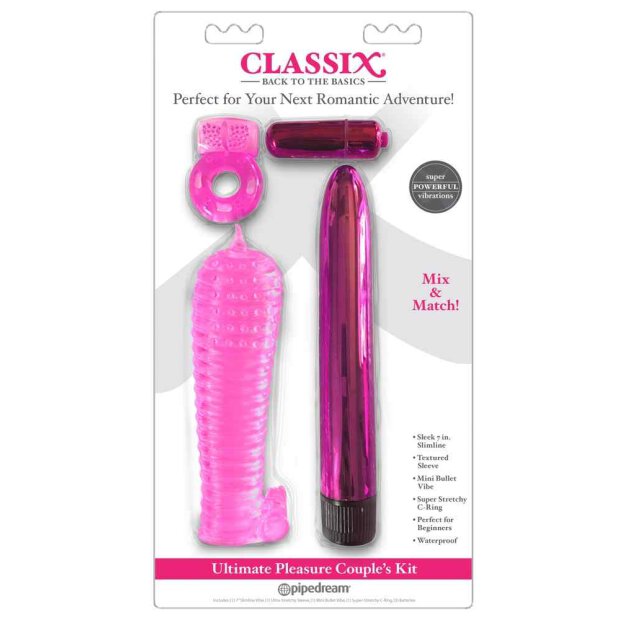 Classix Ultimate Pleasure Couple?s Kit Pink