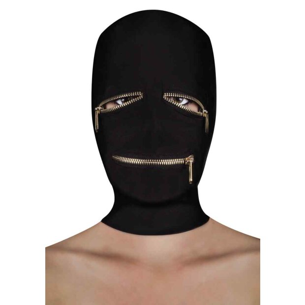 Extreme Zipper Mask with Eye und Mouth Zipper