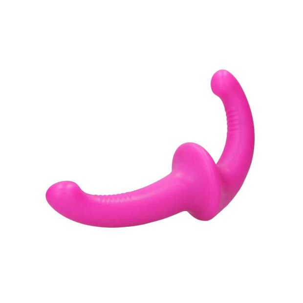 Silicone Strapless Strapon - Pink