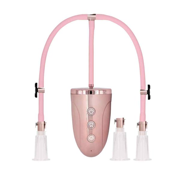 Automatic Rechargeable Clitoral &amp; Nipple Pump Set...