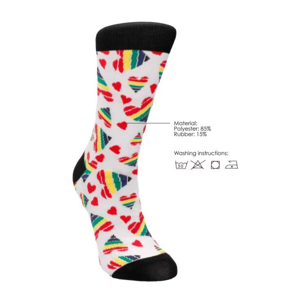 Happy Socks Happy Hearts - 42-46