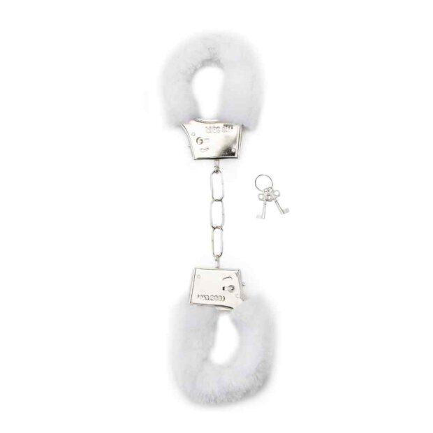 Furry Handschellen White