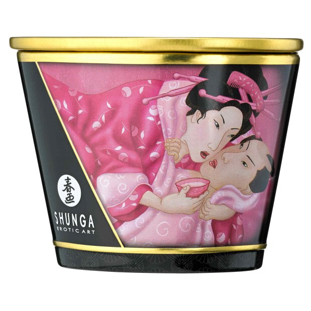 Shunga - Massage Candle Rose Petals 170 ml