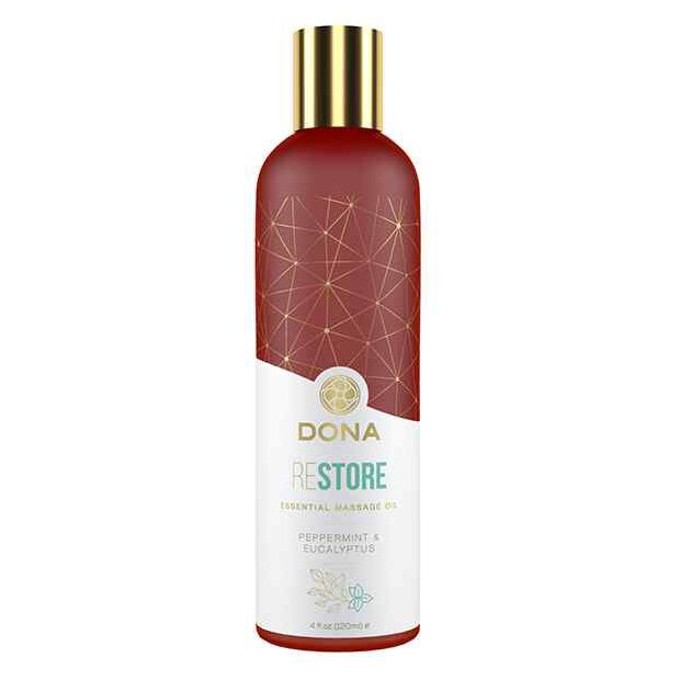 Dona Essential Massage Oil Restore Peppermint &...
