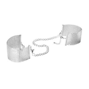 Bijoux Indiscrets Desir Metallique Cuffs Silver