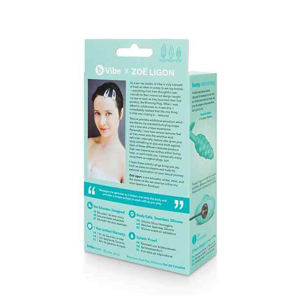 B-Vibe - Texture Plug Bump Mint